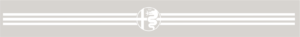 Alfa Romeo Emblem decal with horizontal Stripes White