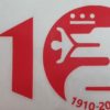Red Alfa Romeo 110 year Commemorative vinyl sticker-No Text